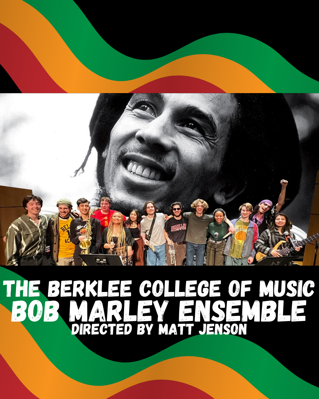 The Berklee College of Music Bob Marley Ensemble, directed by Matt Jenson