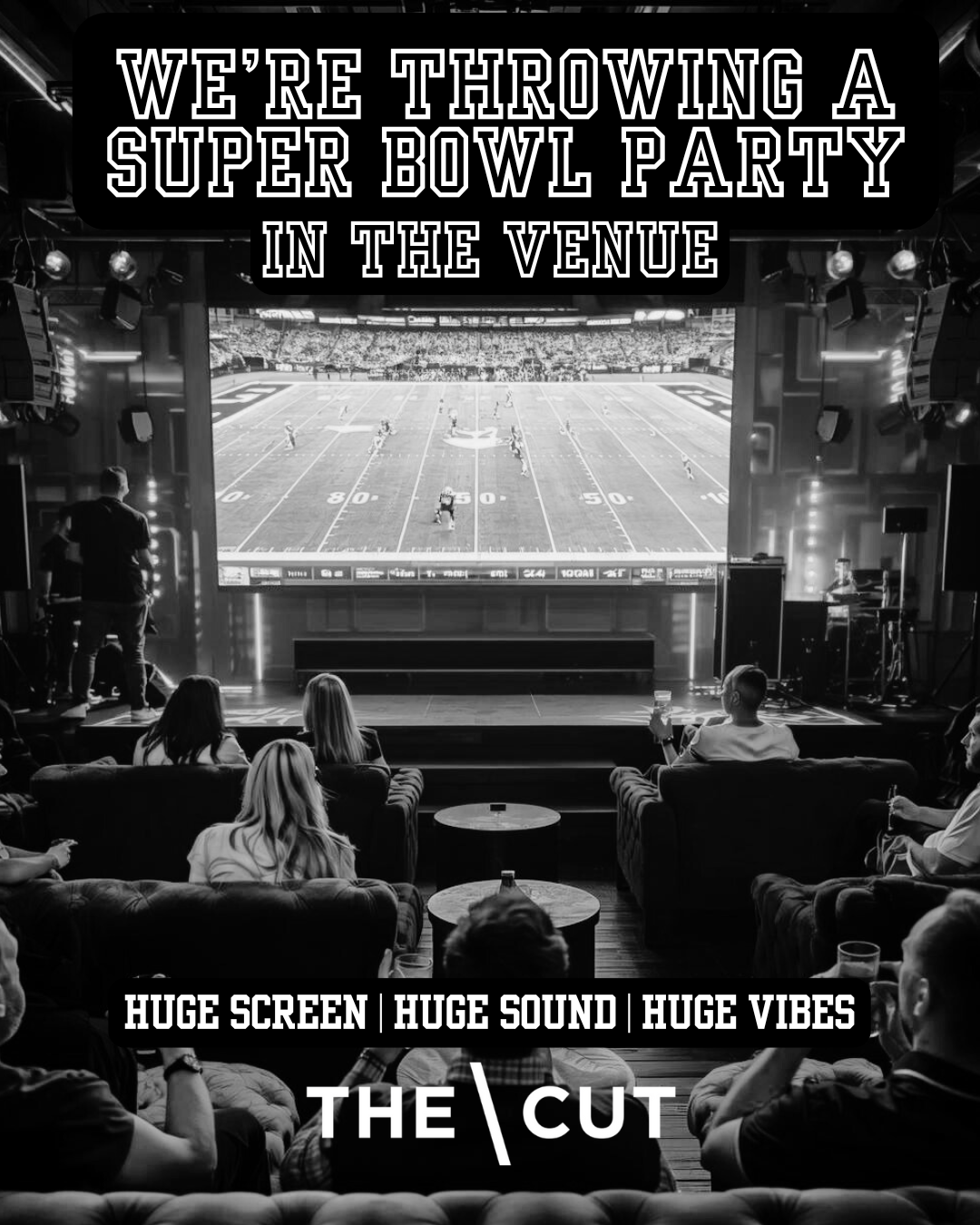 Super Bowl Party in the Venue