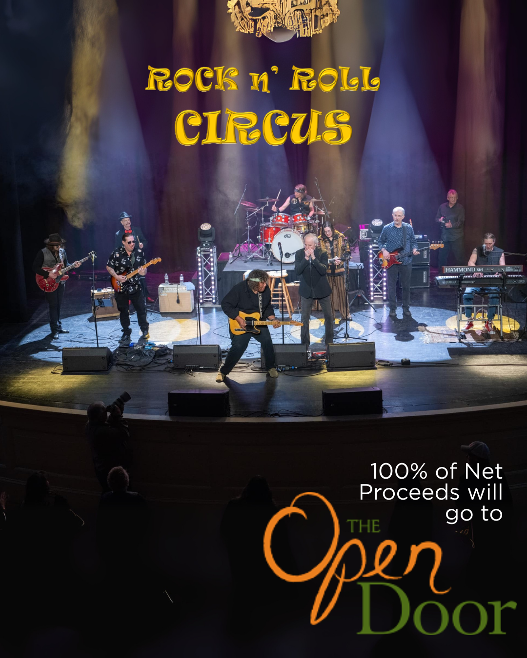 Rock & Roll Circus Starring James Montgomery, Jon Butcher, Danny Klein