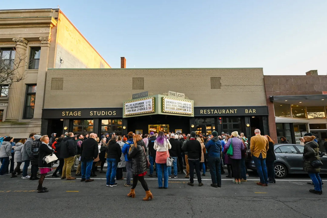 The Cut in downtown Gloucester offers food and live entertainment