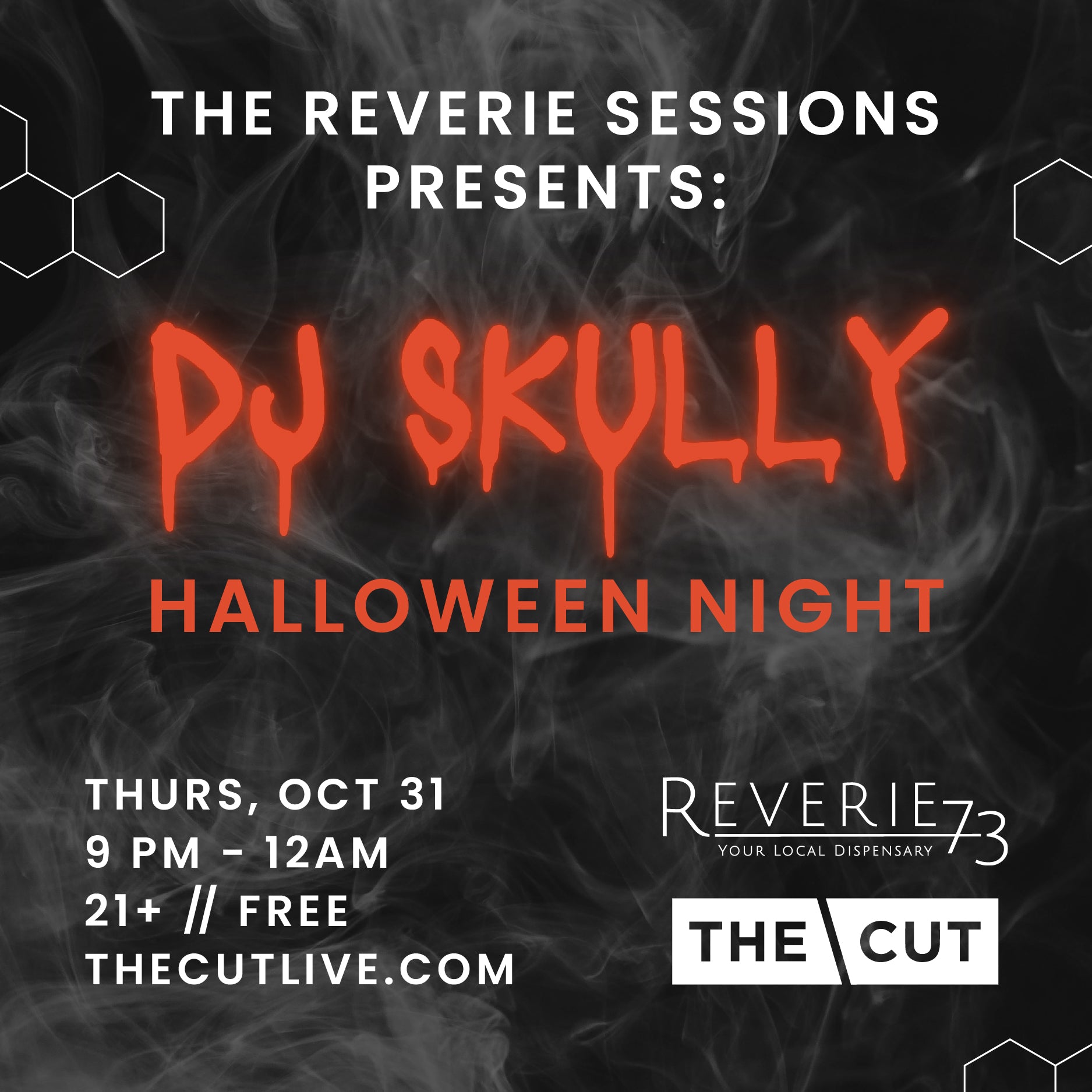 The Reverie Sessions Presents: DJ Skully: Halloween DJ Night