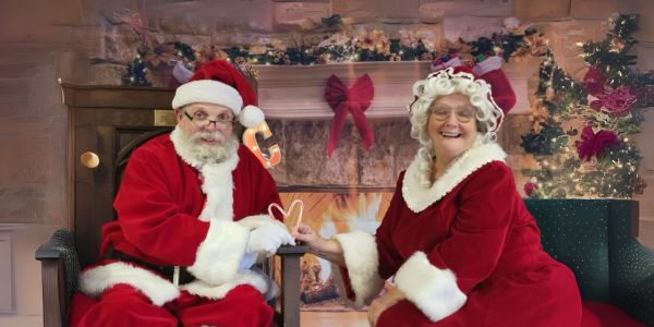 Meet Santa and Mrs. Claus!