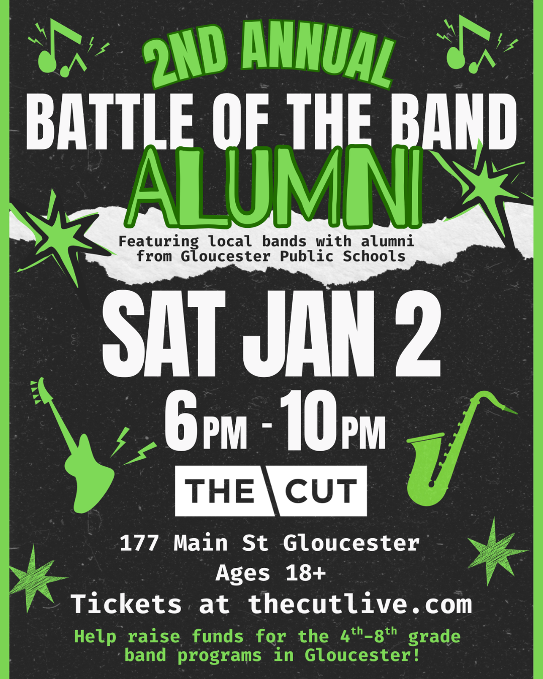 Battle of The Bands - Gloucester Alumni