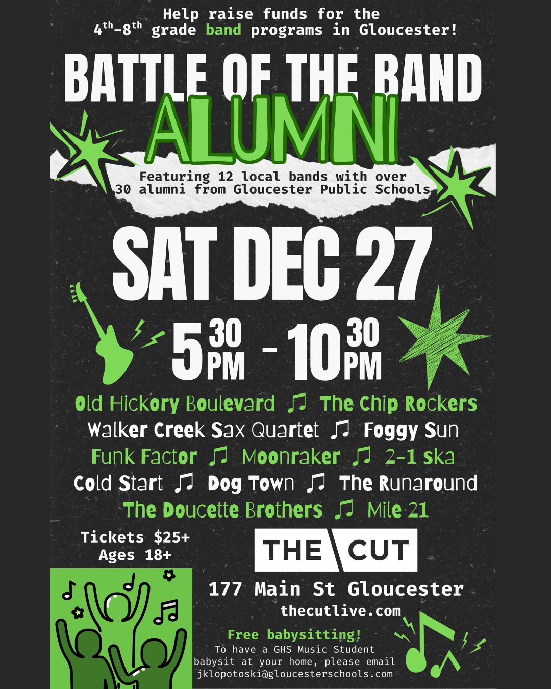 Battle of the Band Alumni Fundraiser