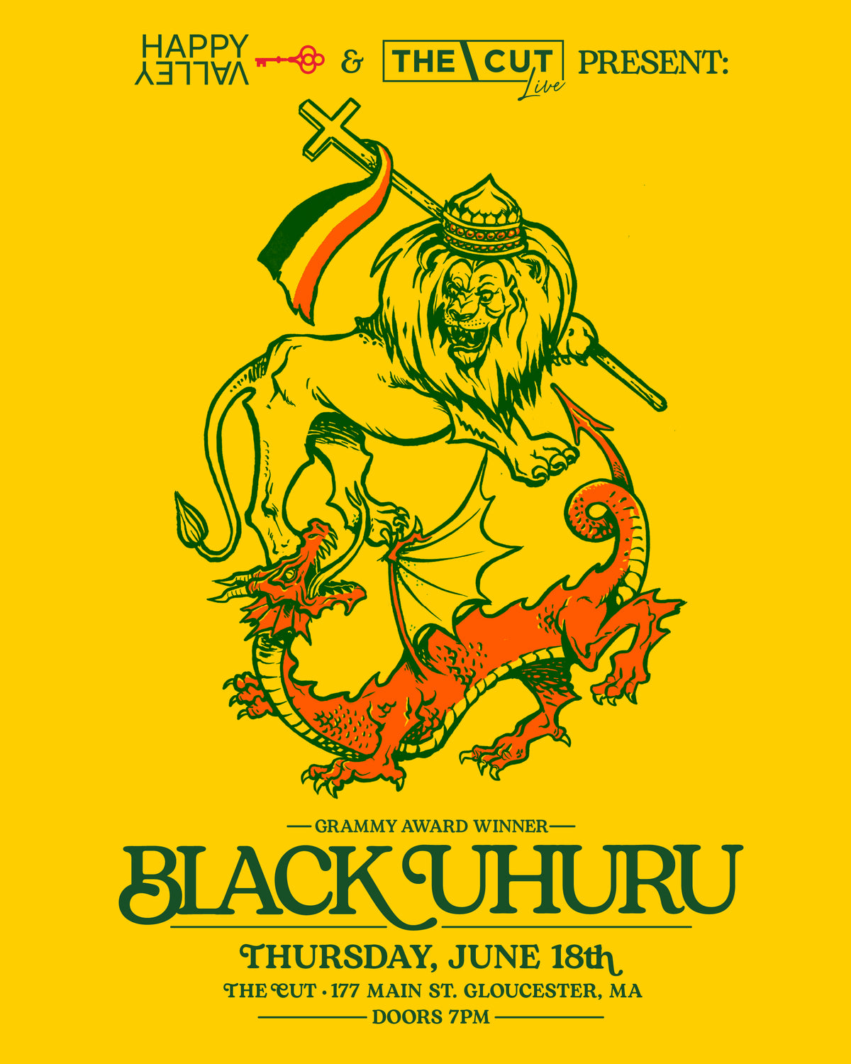 Black Uhuru Presented by Happy Valley