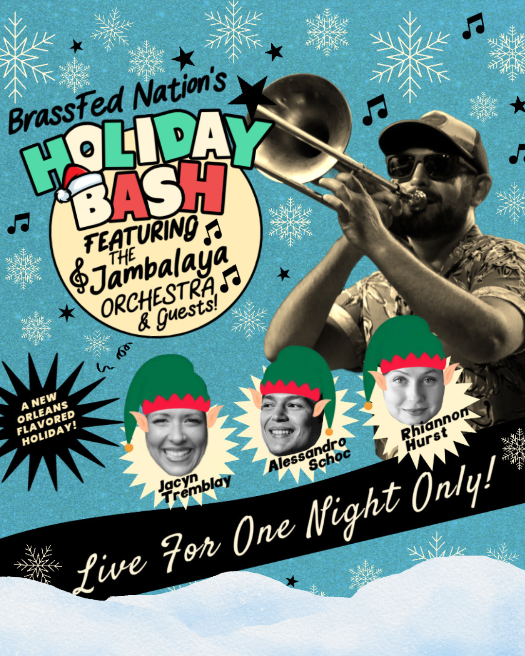 BrassFed Nation's Holiday Bash