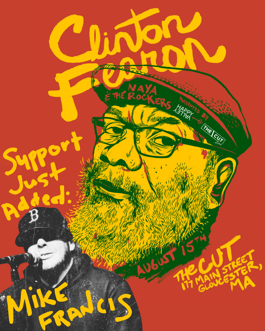 Clinton Fearon and the Naya Rockers Presented by Happy Valley