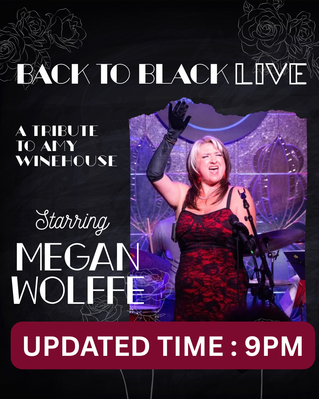 Back to Black Live - A Tribute to Amy Winehouse Starring Megan Wolffe