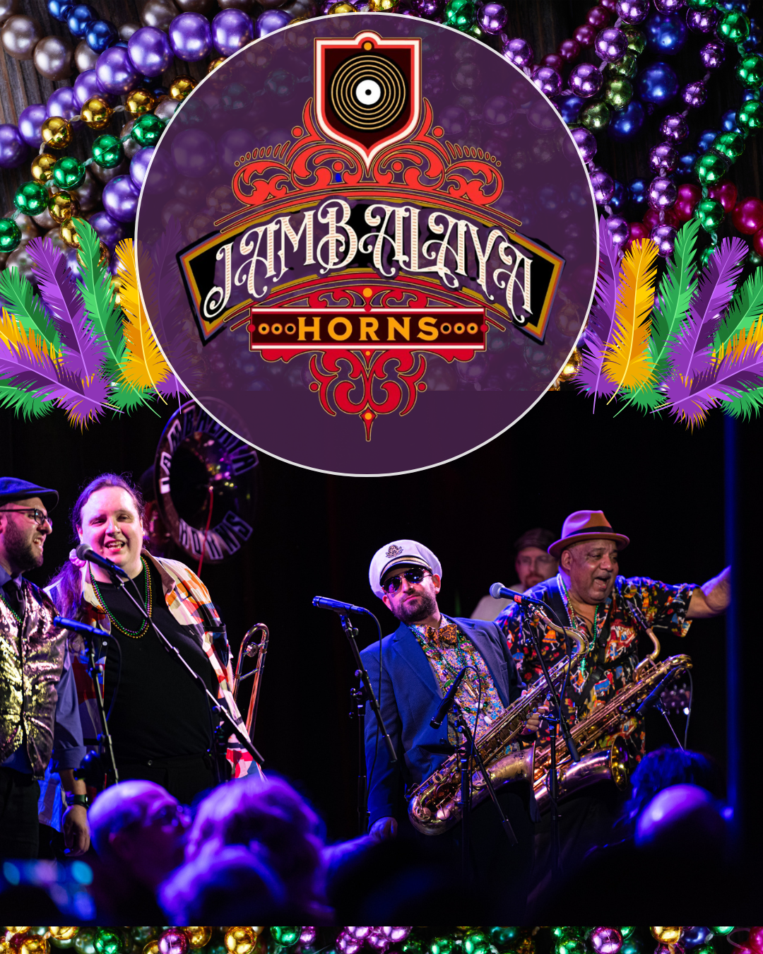 Mardi Gras with the Jambalaya Horns