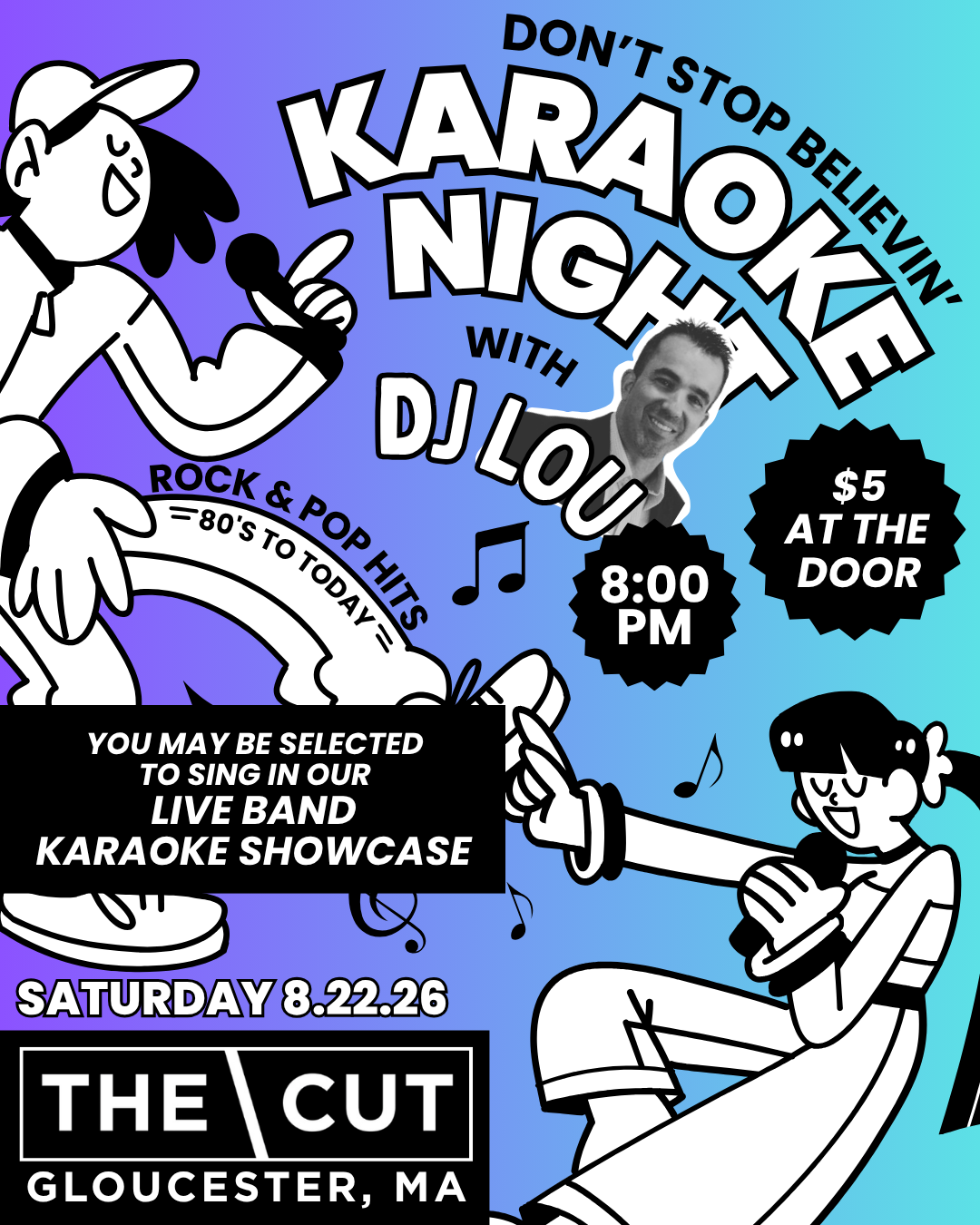 Karaoke with DJ Lou 