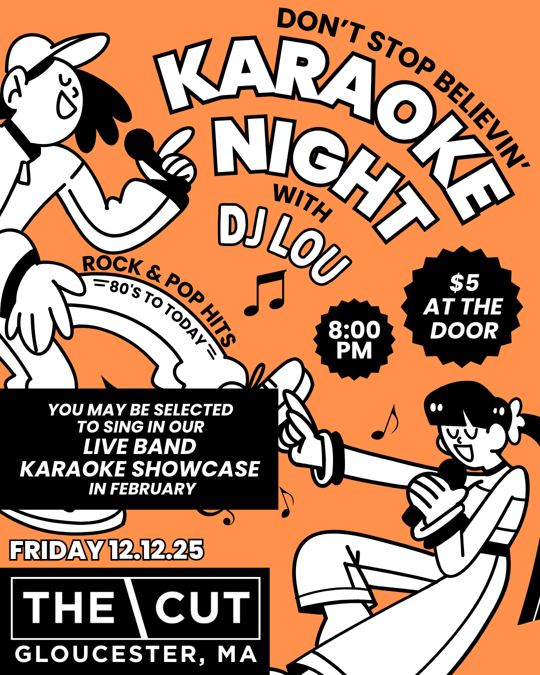 Don't Stop Believin' Karaoke with DJ Lou