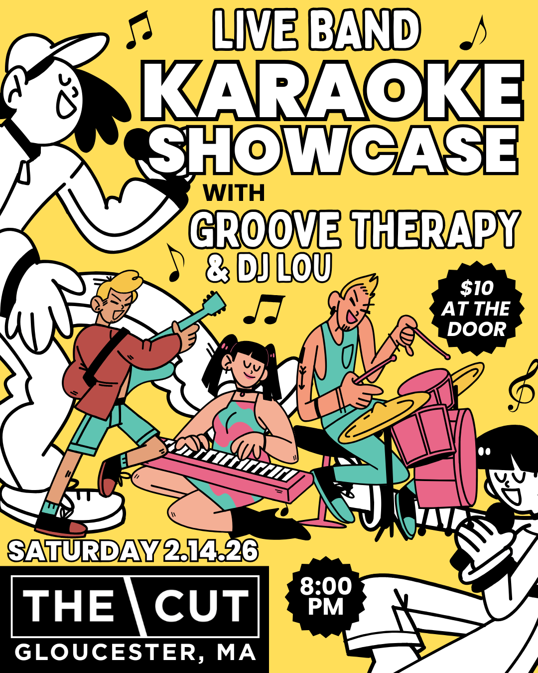 Don't Stop Believin' Live Band Karaoke with Groove Therapy