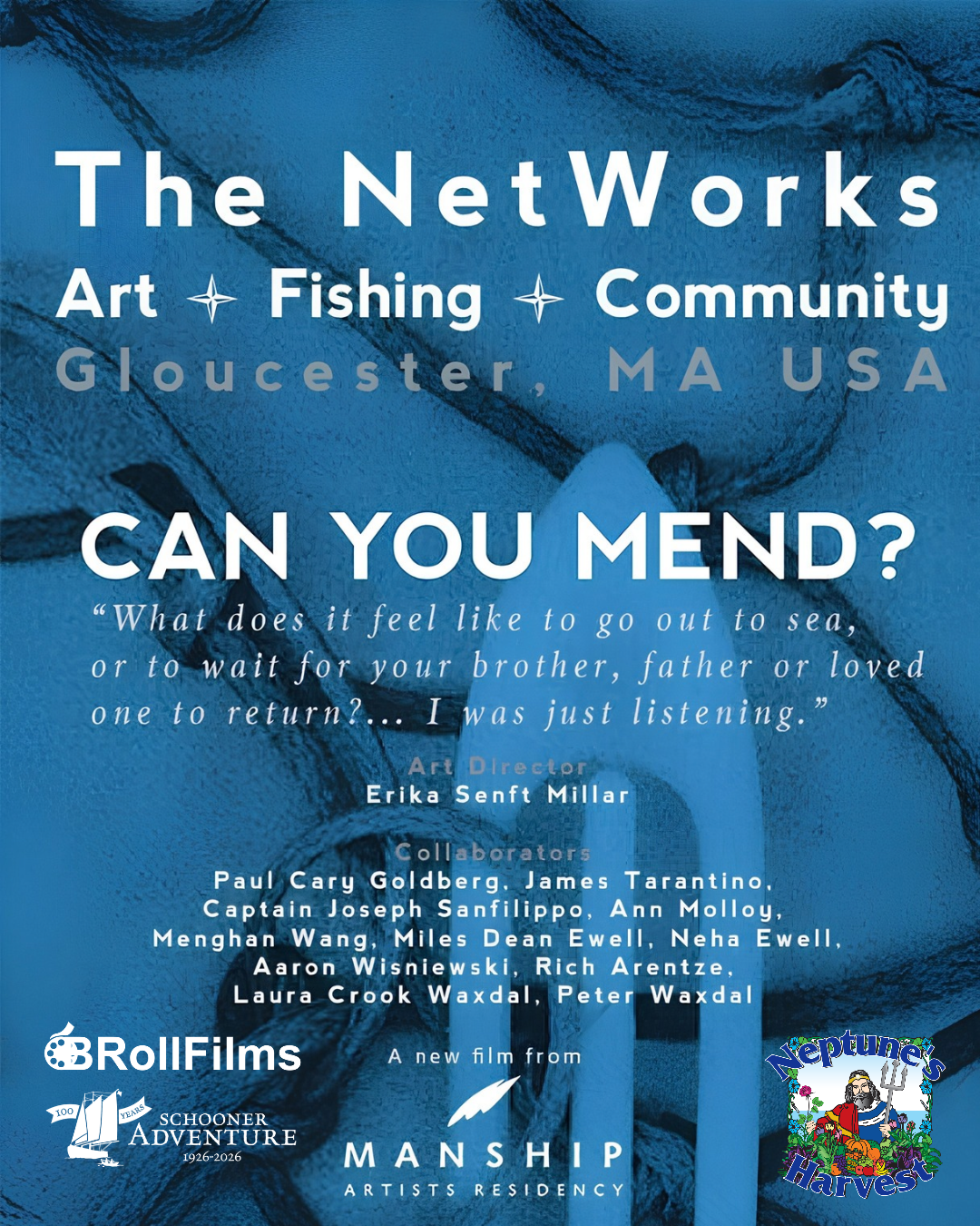 Gloucester Film Release of The Networks: Art + Fishing + Community