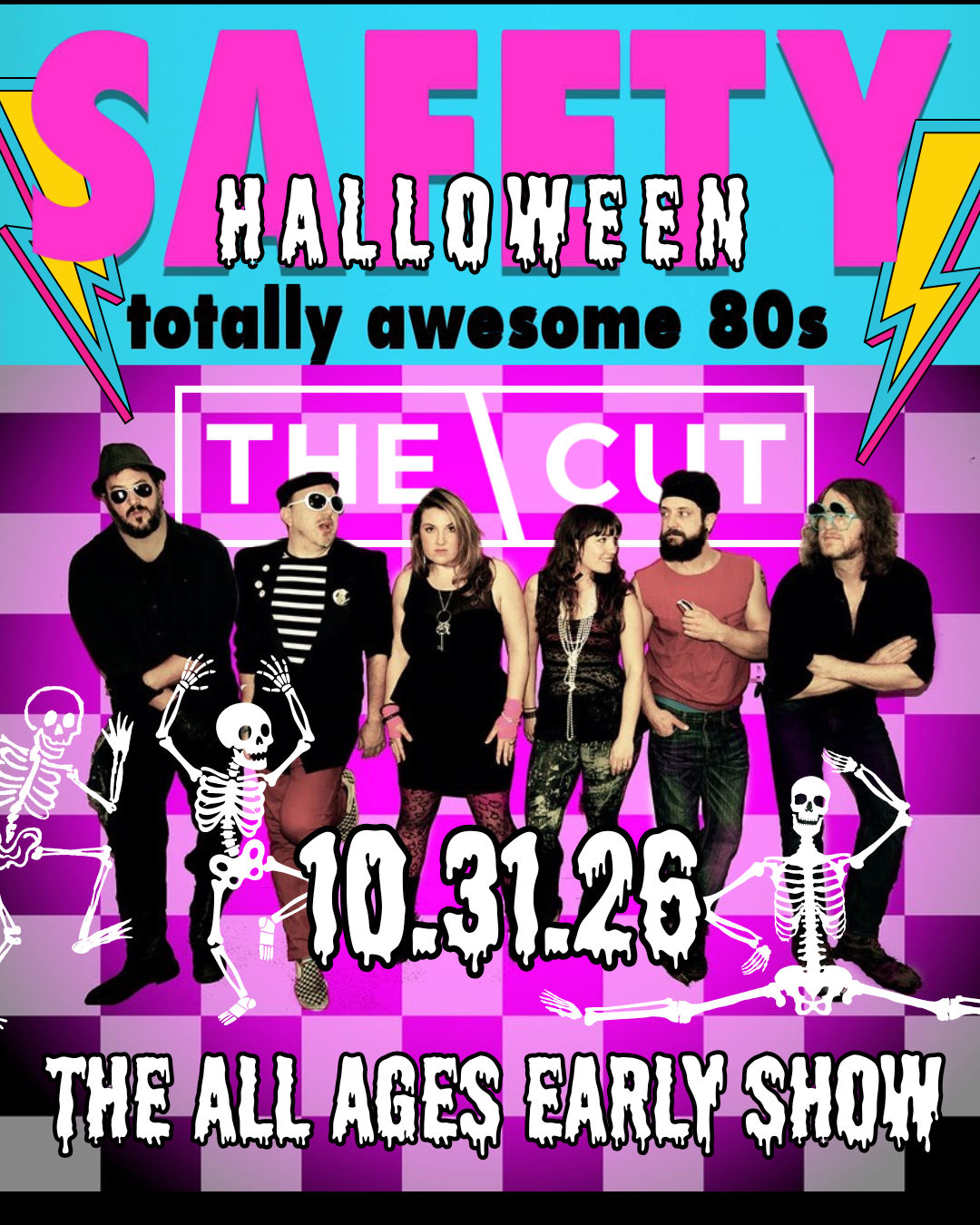 SAFETY 80'S - Early Halloween Show